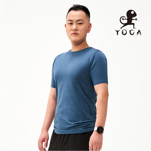 壁虎瑜伽【2302SY235】男款运动速干T恤【七十二小时发货】 商品图0