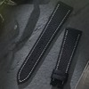 芯选手工表带 Epsom皮 午夜黑 商品缩略图0