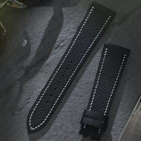 芯选手工表带 Epsom皮 午夜黑