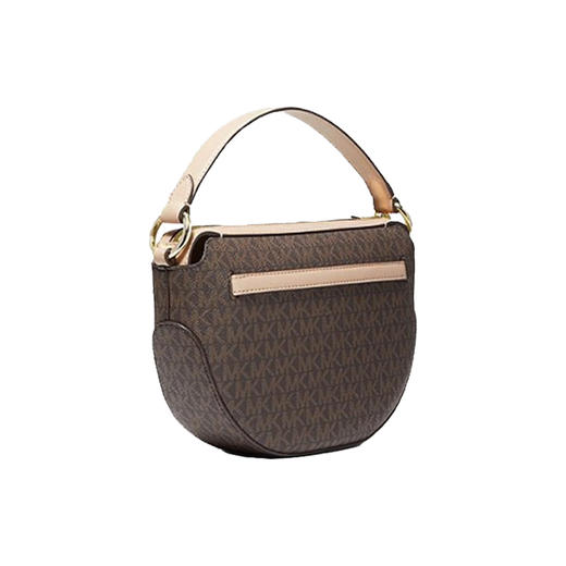 Michael Kors 迈克高仕MK女士EMILIA系列老花拼色皮革单肩包282045粉 商品图1