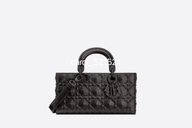 年度重磅 Lady D-Joy/D＊or钻石藤格纹戴妃包 柜台4W无差 原厂模具/意产纳帕/纳米电镀