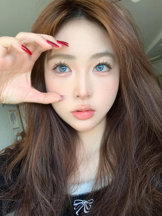 日抛  Lillilly LL-38 婴儿蓝 14.4  着色13.8 /8.5 混血显色蓝 商品图4