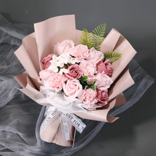 康乃馨花束送爱人妈妈老师生日礼物送女生玫瑰送长辈花束 商品图2