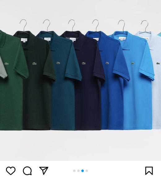 清仓 法鳄23春季新款休闲商务短袖Polo衫 SlimFit 11色 客供原布平台大货PH7937  商品图2