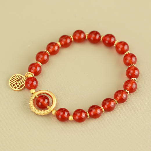 【宫里手串】相思玛瑙手串 商品图0