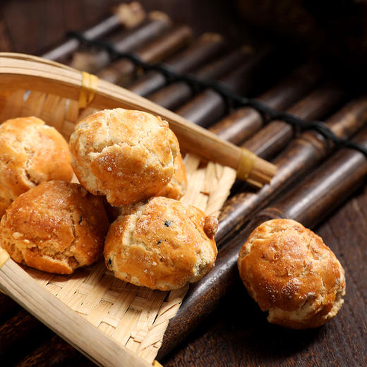 桃酥猴头酥传统糕点点心小小酥整箱1斤装 商品图1