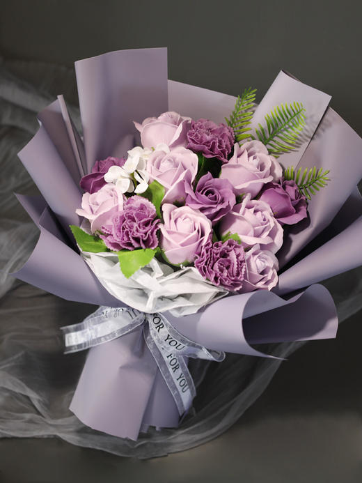 康乃馨花束送爱人妈妈老师生日礼物送女生玫瑰送长辈花束 商品图7