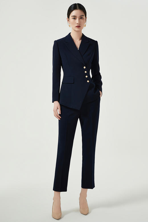 IWY/职业西装套装女2023新款韩版高级感定制工作服西服小外套气质正装CP10407 商品图5