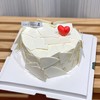 白巧爱心奶油蛋糕 商品缩略图0