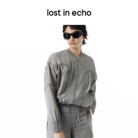 lost in echo设计师款Aliz系列分割拼接收腰运动外套防晒衣