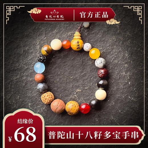 普陀十八籽 多宝手串 商品图0