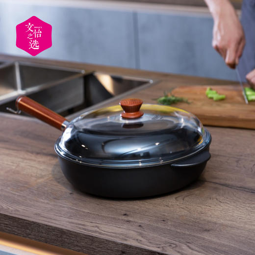 【文怡之选】PENTOLPRESS朱利安系列煎炒两用锅 不粘锅 炒锅煎锅多用 防刮耐磨  意大利原产 24cm/28cm 商品图6