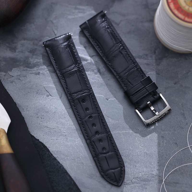 芯选手工表带  美洲密西西比短吻鳄（预售）