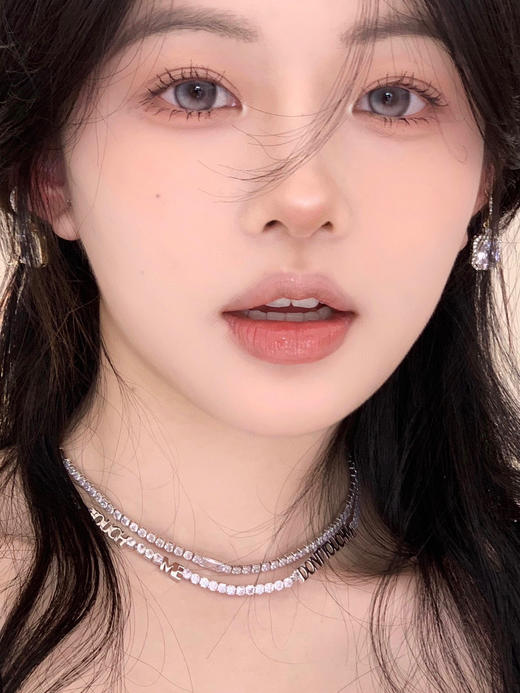 【年抛】| 款式名字：冰山泪珠 kiraFairy| 大直径14.5，着色13.8| 【同品牌多副更划算,选款色板在详情页】|灰色美瞳 商品图5