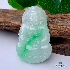 派瑞翡翠 翡翠观音 糯种 绿色