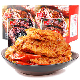 红派手撕素肉素牛排辣条香辣麻辣零食