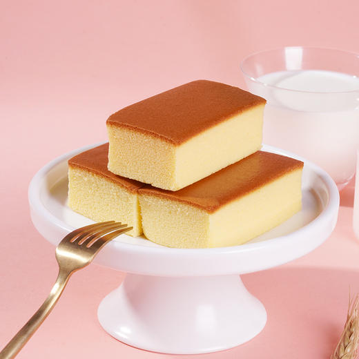 广州酒家 长崎蛋糕牛奶蜂蜜益生菌味早餐点心小吃零食充饥休闲面包 商品图6