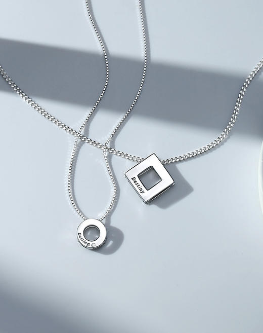 Winy925纯银命里有你项链送女友闺蜜节日生日礼物 商品图4