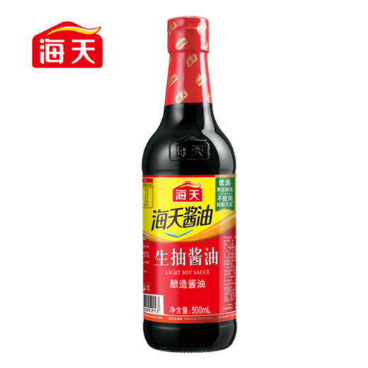 海天酿造生抽酱油 500ml 商品图1