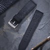 芯选手工表带  swift皮 黑线午夜黑 商品缩略图0