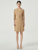 IWY/卡其色高端职业连衣裙女士商务经理正装工作服七分袖西装裙Q470 商品缩略图0