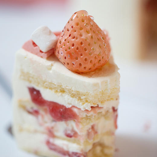 即将下架！季节限定「奶粉色の爱」淡雪草莓蛋糕 商品图9