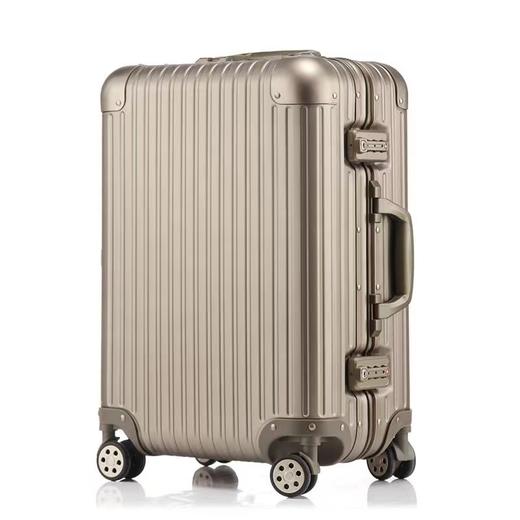 出口日本高端轻商务行李箱旅行箱拉杆箱 20 24 28寸登机箱 铝镁版PC铝框版 商品图2