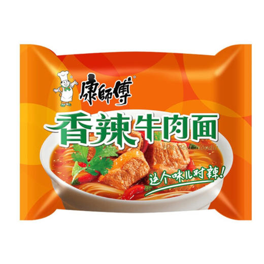 康师傅香辣牛肉面（1袋装） 商品图0