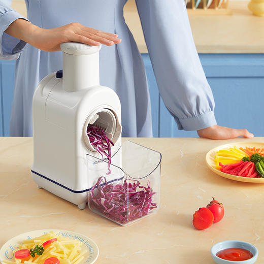 蓝宝电动切菜机多功能厨房家用刨丝切片切丝神器土豆丝擦丝器 商品图6