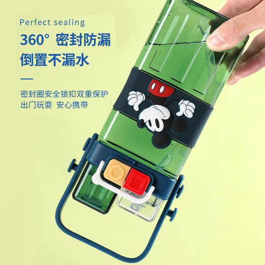 迪士尼双饮水杯570ml  tritan材质直饮+吸管  CL 商品图2