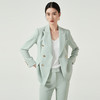IWY/绿色职业装西装套装女春秋高端定制西服小外套韩版修身正装两件套CP11385 商品缩略图1