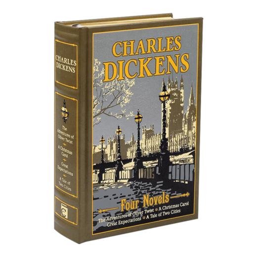 英文原版 Charles Dickens Four Novels 狄更斯 4部小说 皮面精装 雾都孤儿 圣诞颂歌 双城记 远大前程 英文版 进口英语原版书籍 商品图0