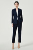 IWY/藏青色西装外套女2023新款春季高级感职业套装修身经理工作服正装CP12305 商品缩略图5
