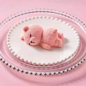 粉色小熊蛋糕