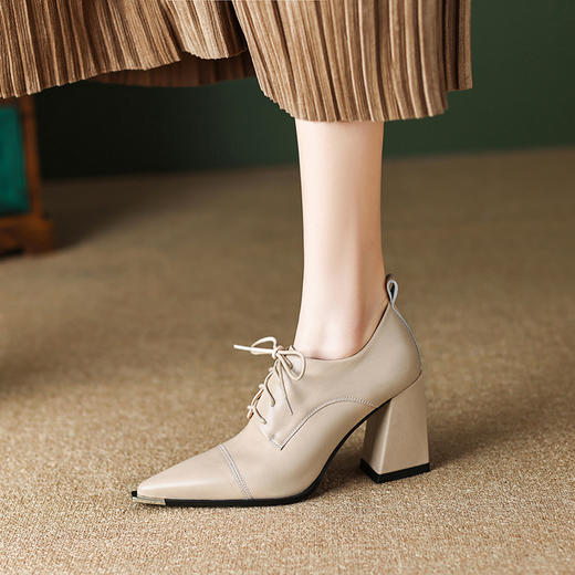 舒适百搭，优雅女人味高跟鞋DP-9362 商品图2