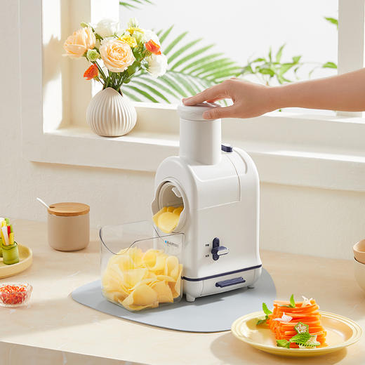 蓝宝电动切菜机多功能厨房家用刨丝切片切丝神器土豆丝擦丝器 商品图3