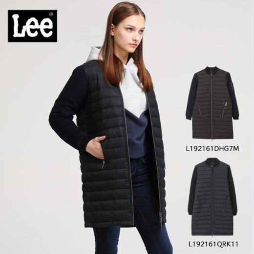 Lee女士棒球领中长款羽绒服L192161DHG7M/L192161QRK11 商品图0