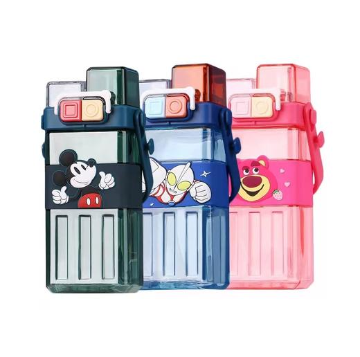 迪士尼双饮水杯570ml  tritan材质直饮+吸管  CL 商品图0