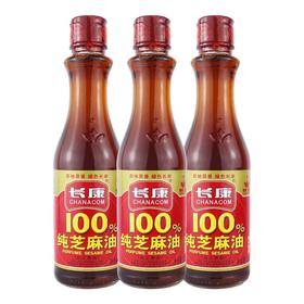 长康纯芝麻油 360g /瓶