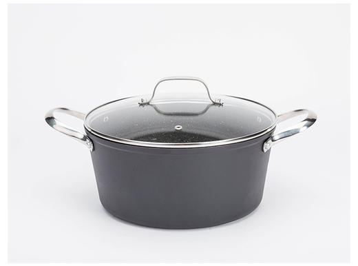 DLL【中欧班列精选】德国KACHING不粘锅汤锅（带盖）26cm 商品图2