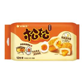 好丽友松松蛋糕咸蛋黄味12片240g