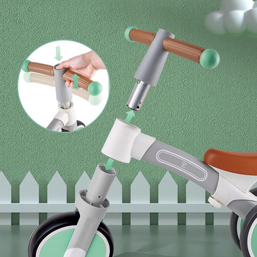 Hape平衡车儿童二合一2岁+入门宝宝滑步车玩具滑行车三轮车1一3岁 商品图1