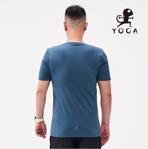 壁虎瑜伽【2302SY235】男款运动速干T恤【七十二小时发货】 商品图5