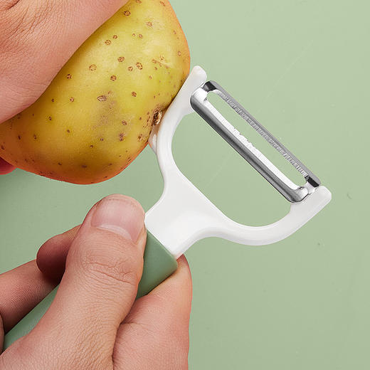 「颜值派！厨房三件套」厨房剪刀韩式烤肉夹子削皮器套装 多功能削皮刀红酒开瓶器烧烤套装厨房用品 商品图3