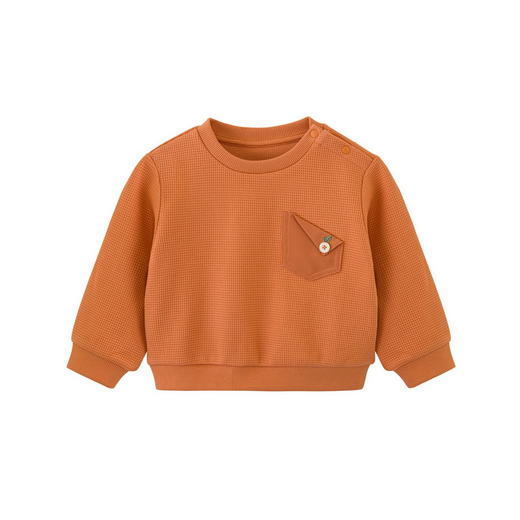 英氏儿童T恤2023春夏新款长袖卫衣男童帅气套头上衣YRTAJ1P142A 商品图4