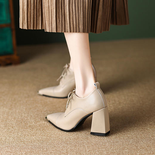 舒适百搭，优雅女人味高跟鞋DP-9362 商品图3