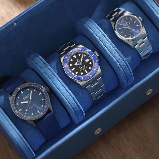 芯选Watchoosy便携手表盒 EP皮 Alcantara 商品图2