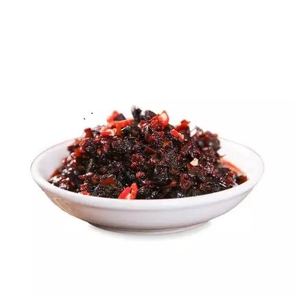 “苗姑娘”风味豆豉280g 油辣椒经典款 贵州风味 拌饭拌面下饭酱 商品图2