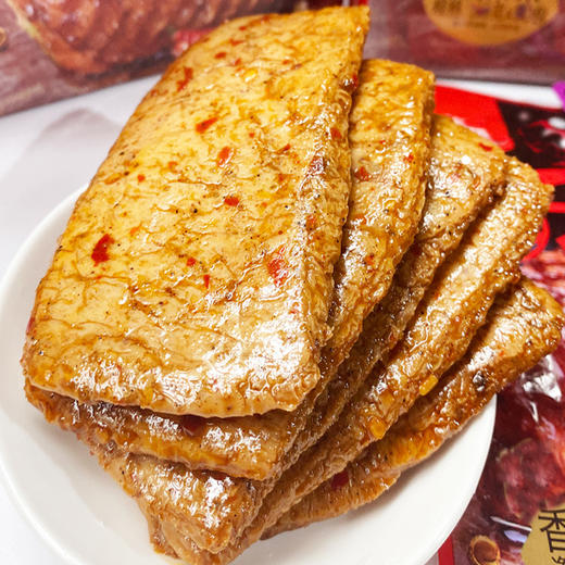 红派手撕素肉素牛排辣条香辣麻辣零食 商品图2