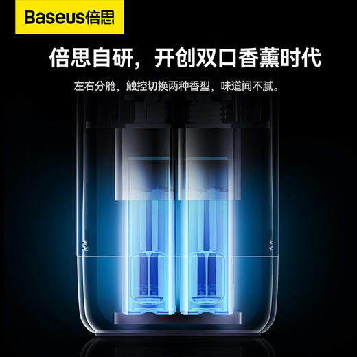 倍思 智享 车载智能双口雾化香薰 商品图1